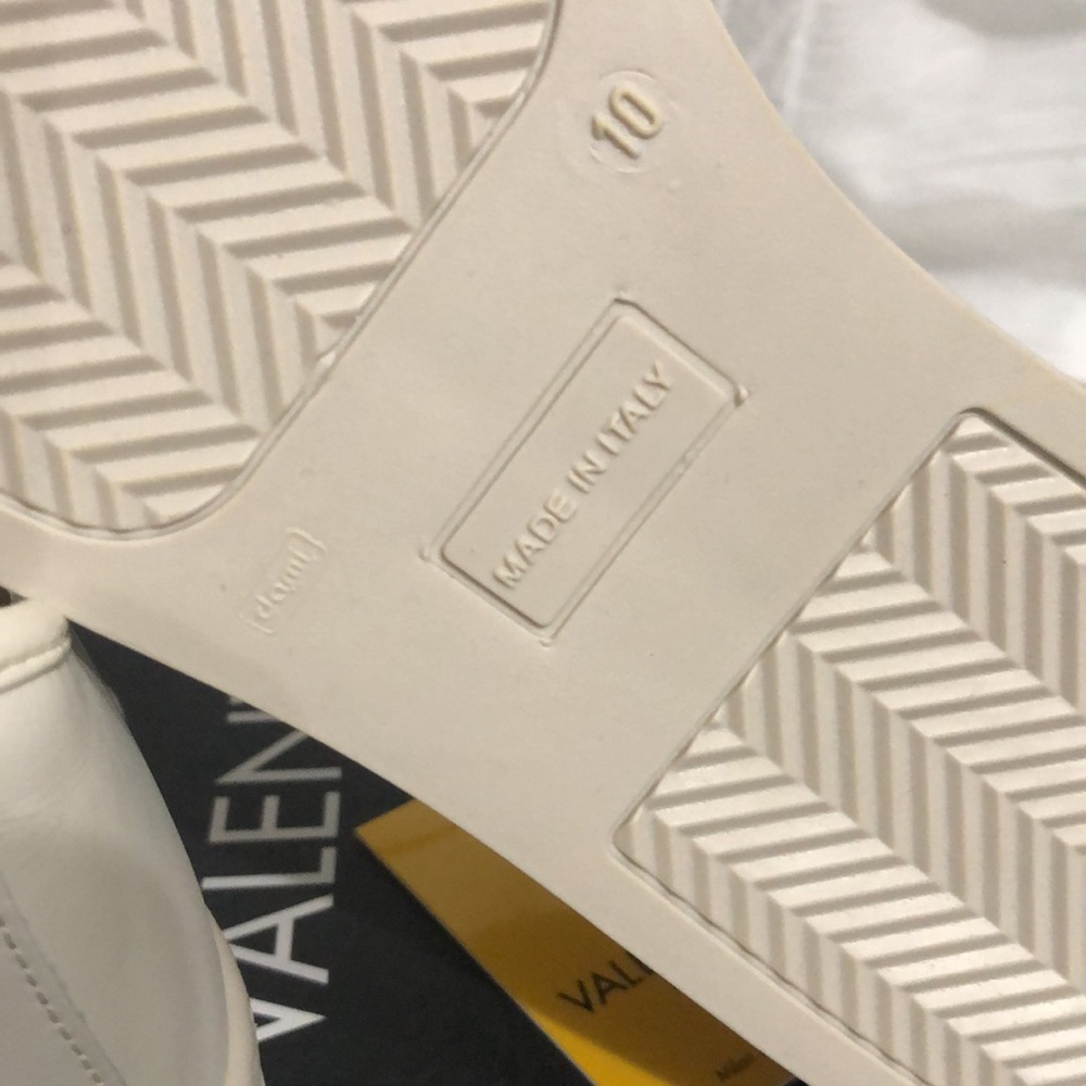 Valentino Dalia Cream Sneakers NWT size 10 - Picture 7 of 9